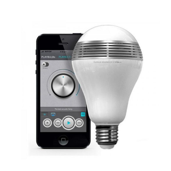 Playbulb μια λάμπα LED με ενσωματωμένο ηχείο Bluetooth.