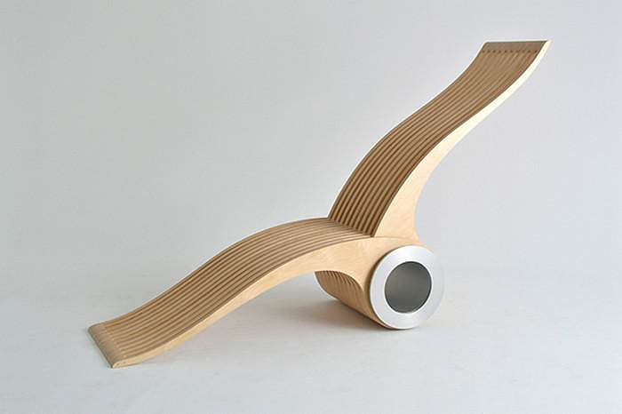 EXOCET Transforming Chair by Stéphane Leathead.