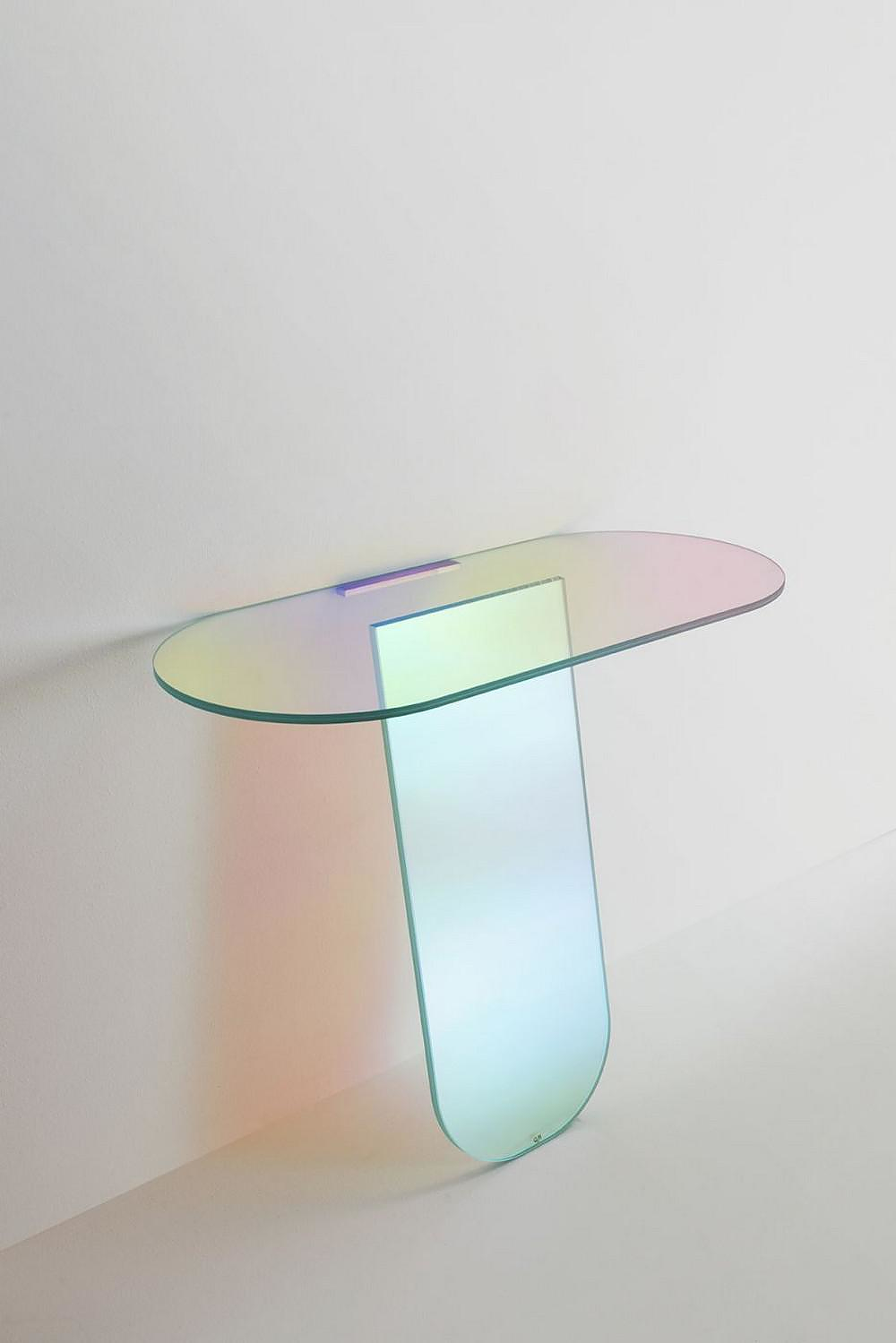 Shimmer Table Collection by Patricia Urquiola