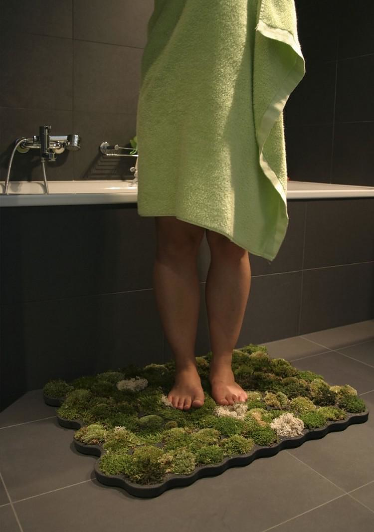 Living Moss Bath Mat by Nguyen La Chanh. - Design Is This