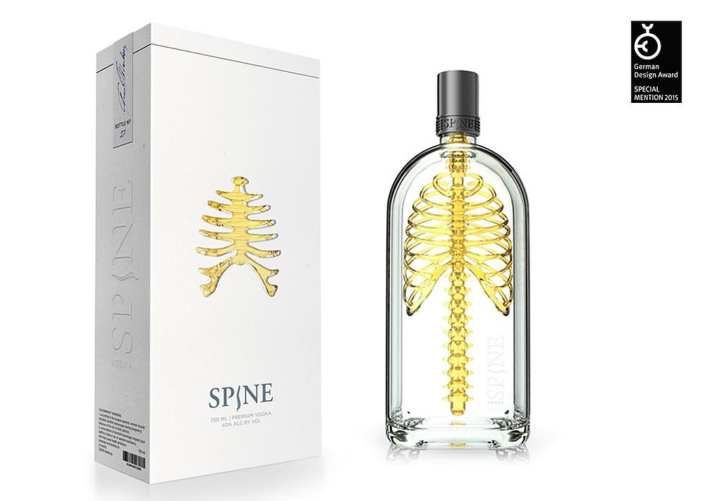 Spine Vodka Concept by Johannes Schulz.