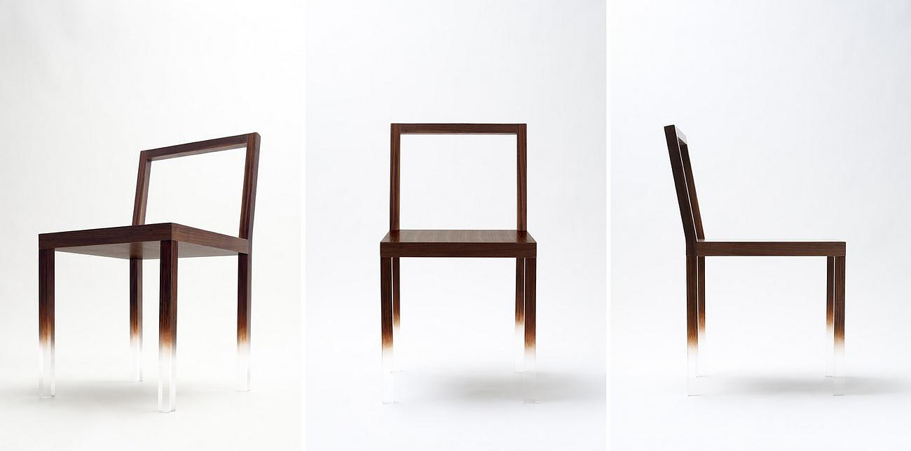 Fade-Out Chair by Nendo