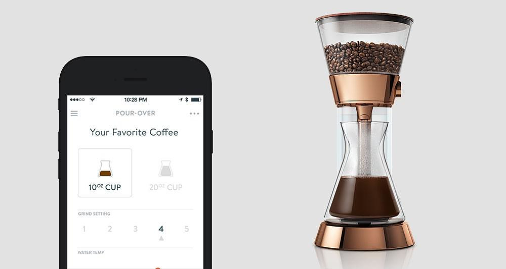 Poppy Pour-Over Coffee Machine by Quirky