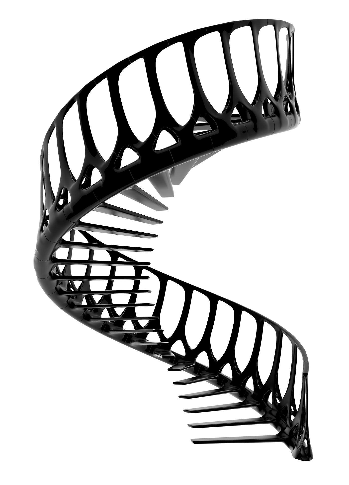 Vertebrae Staircase by Andrew McConnell.