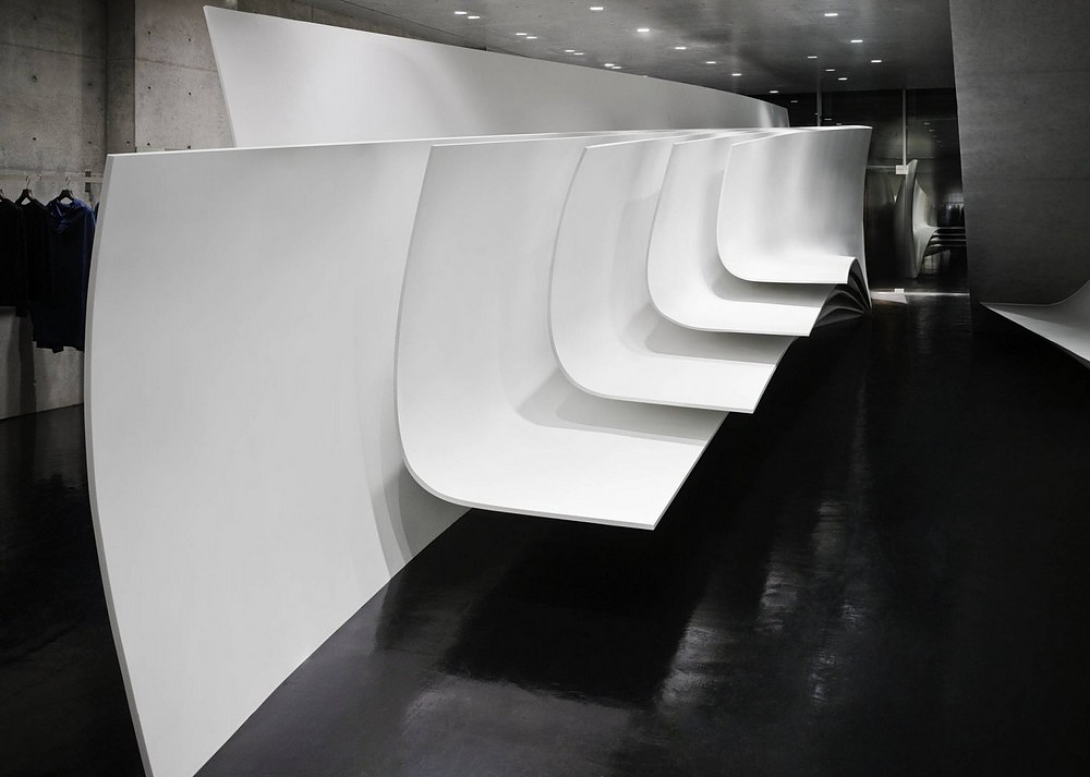 Neil Barrett Tokyo Flagship Store by Zaha Hadid Architects.