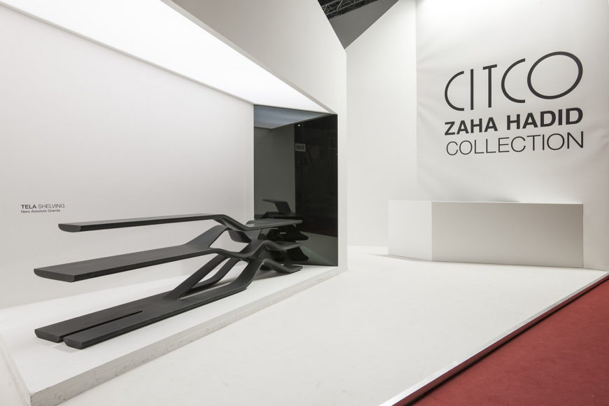 Σύστημα ραφιών TELA της Zaha Hadid για την CITCO.