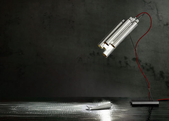 Tu-Be Two Table Lamp by Ingo Maurer