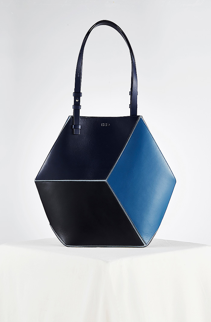 The Cube Geometric Bags by HEIO.
