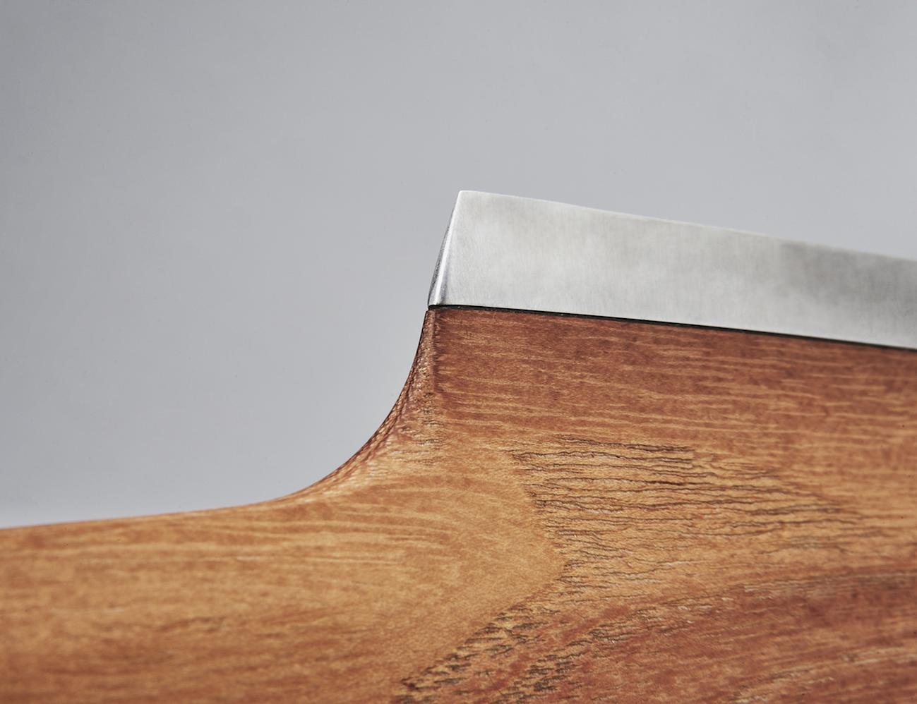 SKID Wooden Chef Knife: Form Beyond Function.