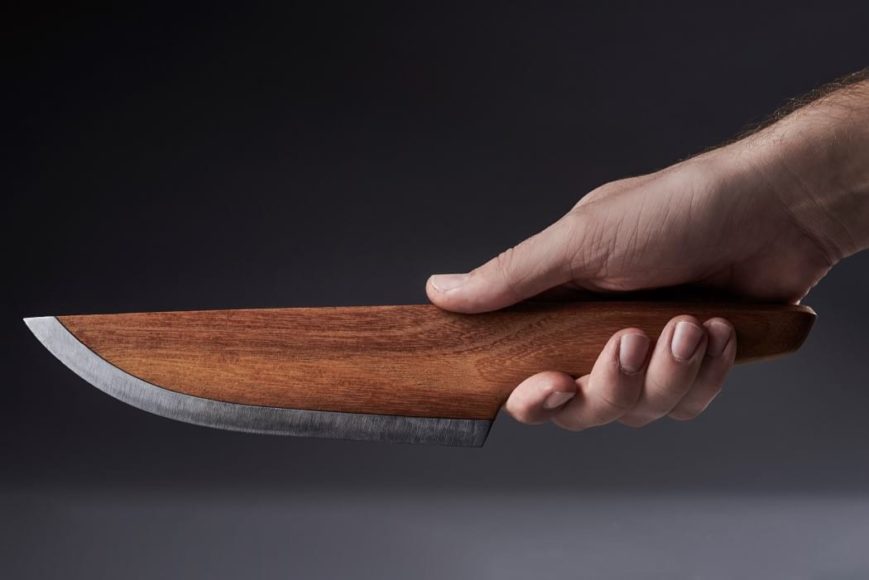 Ξύλινο μαχαίρι κουζίνας SKID.