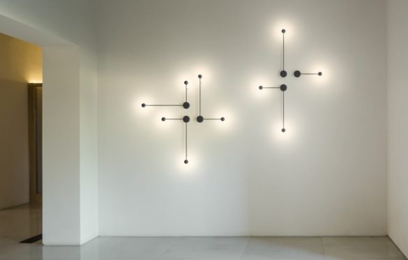Vibia Pin Wall Light by Ichiro Iwasaki.