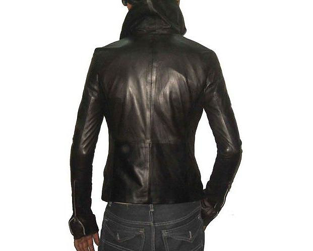 Ekam leather jackets by Kanya Miki.