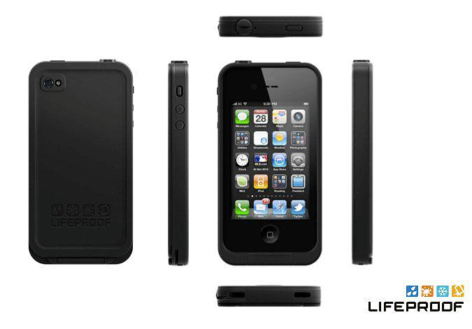 Αδιάβροχη θήκη iPhone 4 της LifeProof.