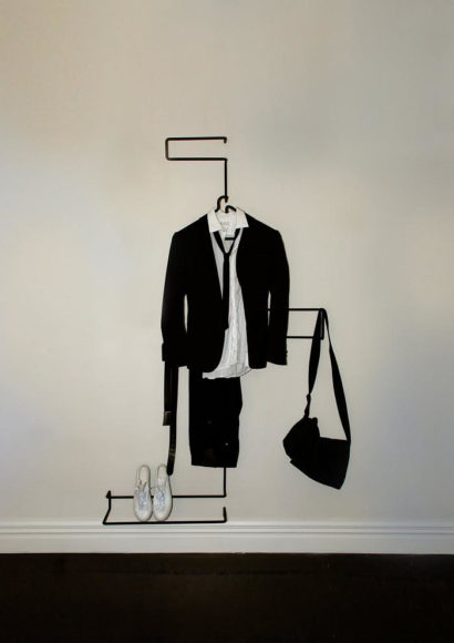 XY+Z suit rack by Well Groomed Fox.