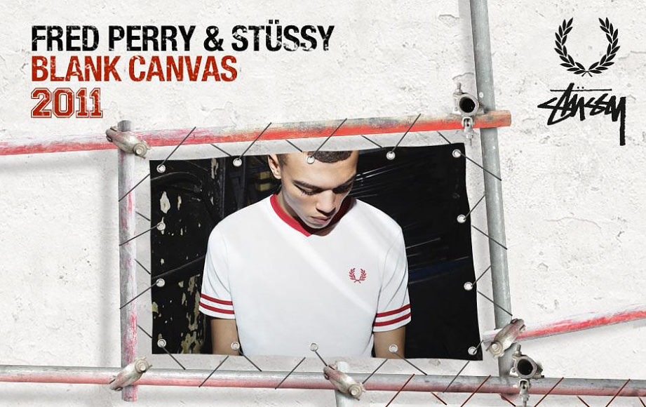 H Fred Perry σε συνεργασία με την Stussy παρουσιάζει την συλλεκτική συλλογή Blank Canvas 2011.