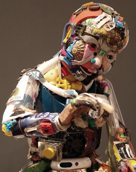 Junk Sculptures by Dario Tironi and Koji Yoshida.