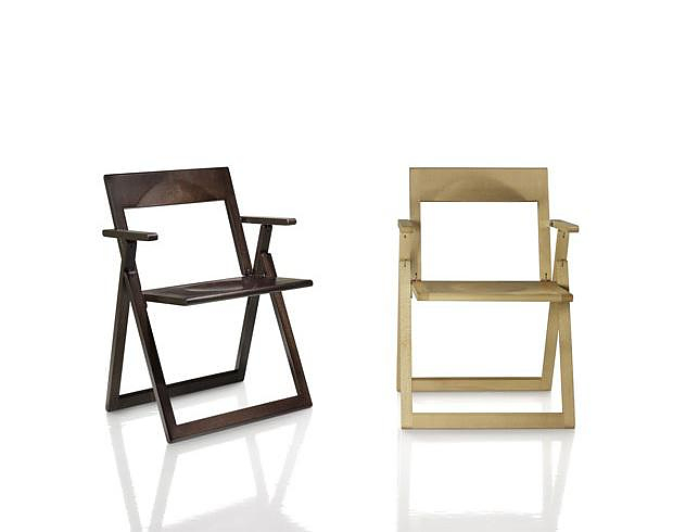 Αναδιπλούμενη καρέκλα Aviva της Magis.