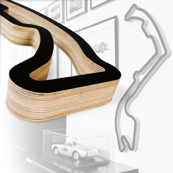 Race Tracks Of The World, F1 racing circuits are transformed into pieces of art.