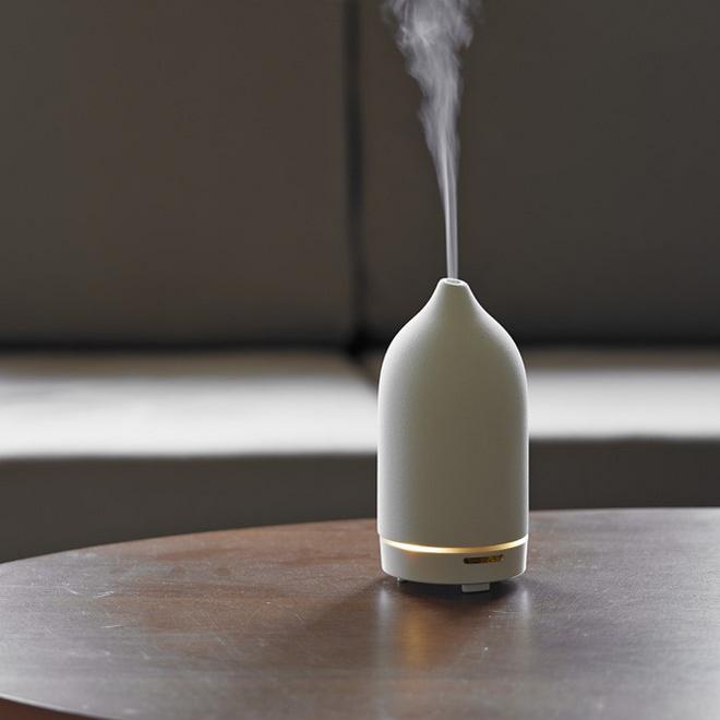 Casa Ultrasonic Essential Oil Diffuser Toast Living White Design Is This