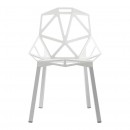 Μεταλλική Καρέκλα Chair One (Λευκό / Αλουμίνιο) - Magis