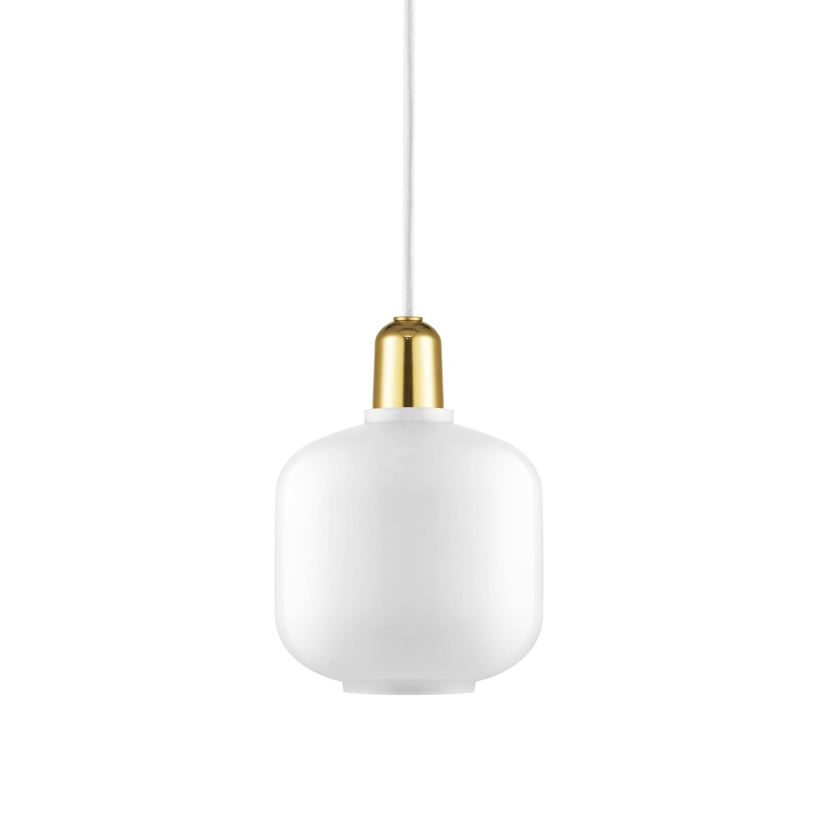 Φωτιστικό Οροφής Amp Small (Λευκό / Χρυσό) - Normann Copenhagen