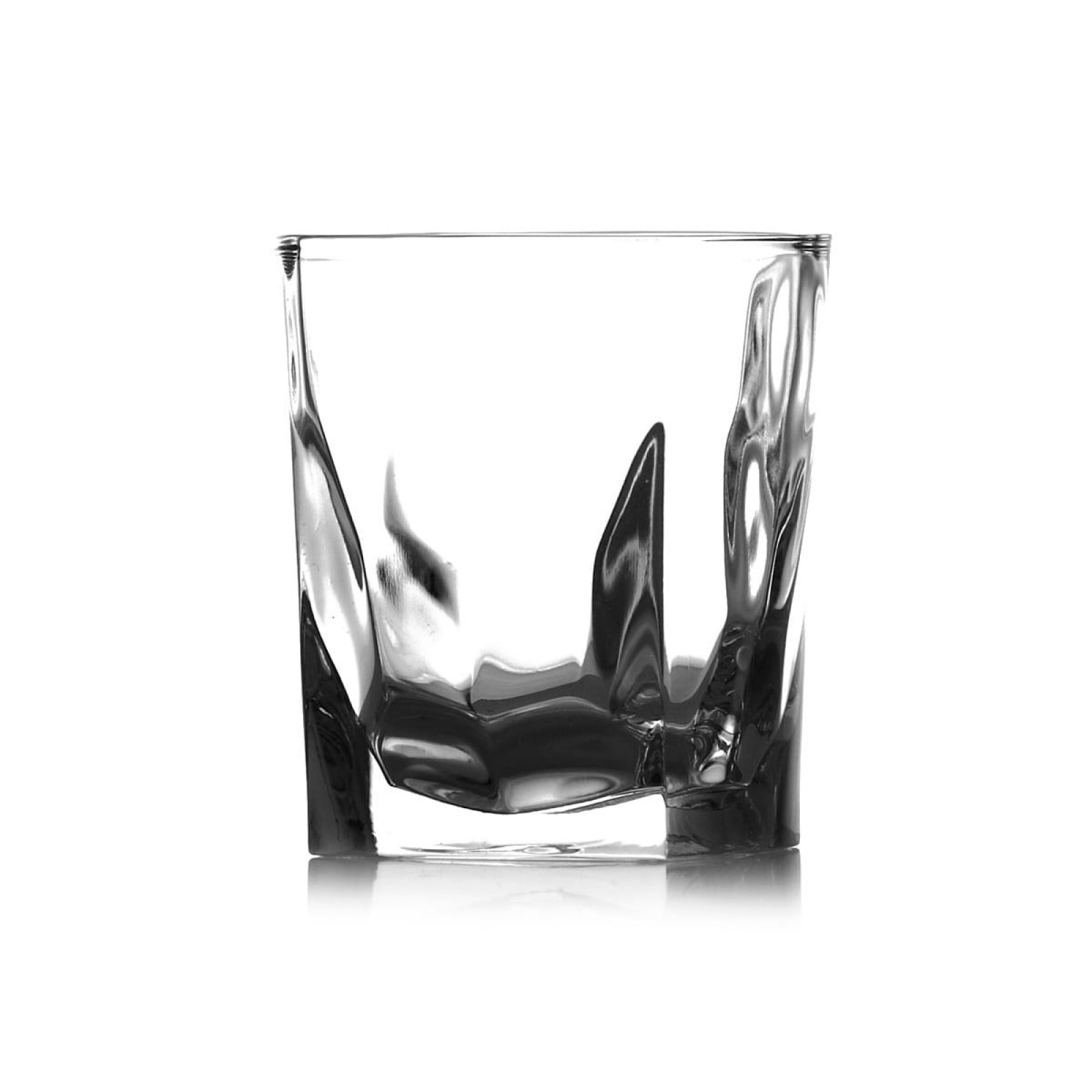 Ποτήρια Ουίσκι Stephanie Optic 286 ml (Σετ των 6) - Espiel