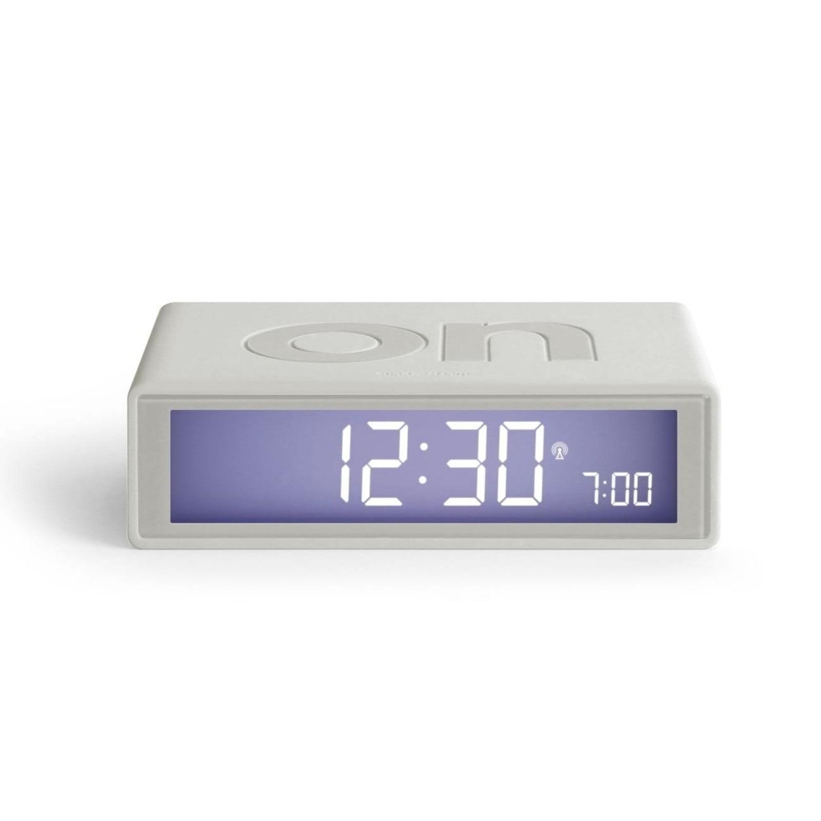 Ψηφιακό Επιτραπέζιο Ρολόι / Ξυπνητήρι Flip+ (Λευκό) - LEXON