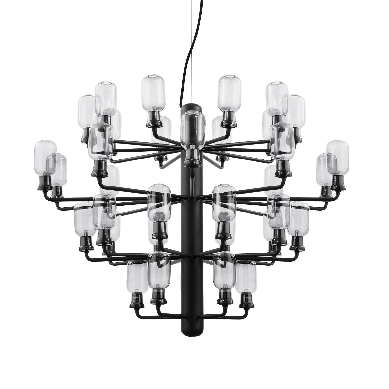 Πολυέλαιος Amp Large 35 Λάμπες LED (Μαύρο) - Normann Copenhagen
