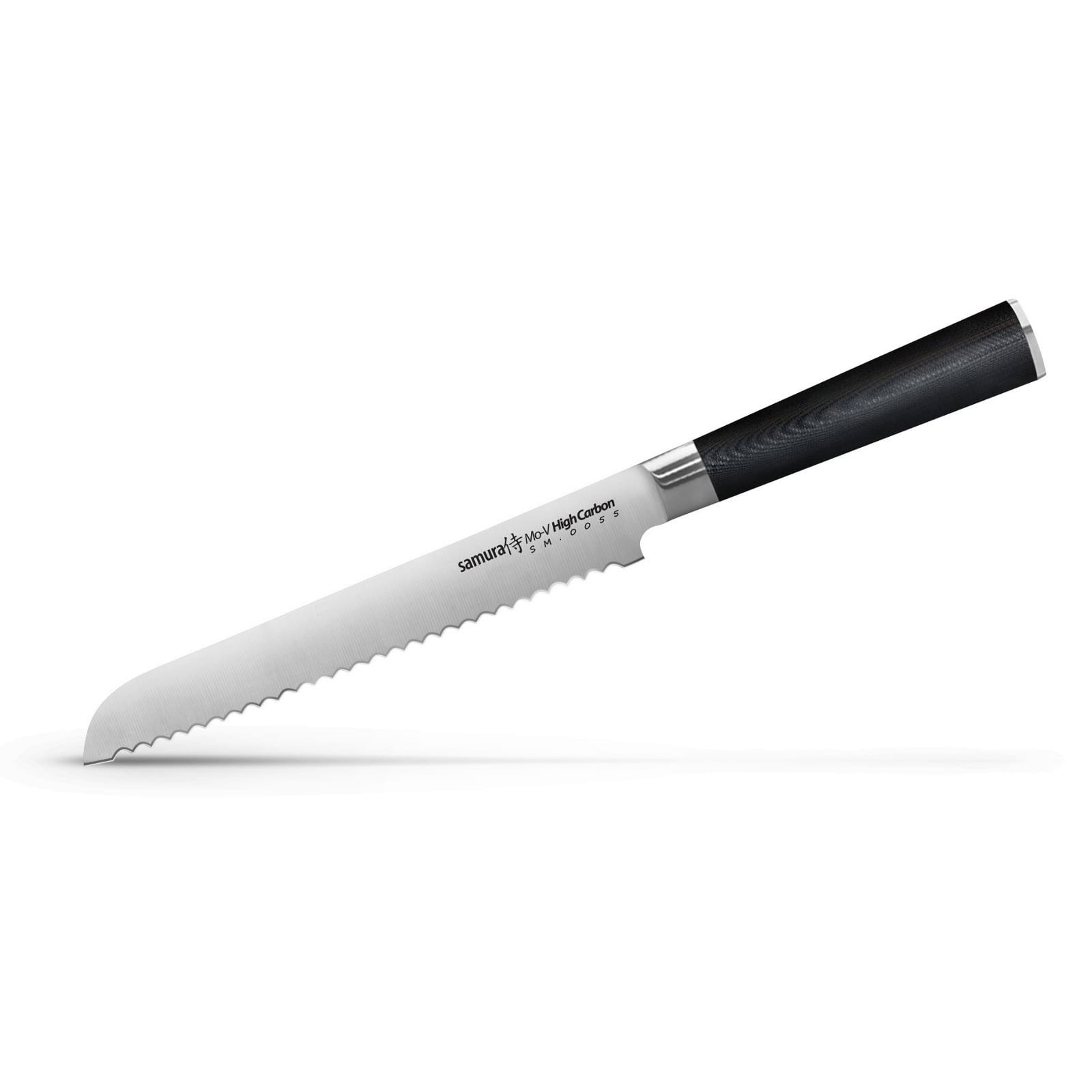 Οδοντωτό Μαχαίρι Ψωμιού 23 εκ. MO-V - Samura