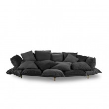 Καναπές Comfy (Γκρι / Ανθρακί) - Seletti