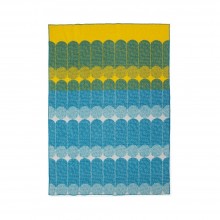 Κουβέρτα Καναπέ Ekko (Κίτρινο & Μπλε) - Normann Copenhagen