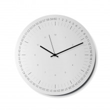 Ρολόι Τοίχου HOOP (Λευκό) - WEEW Smart Design