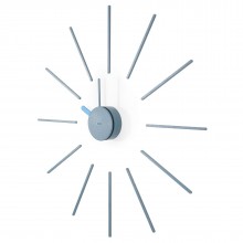 Ρολόι Τοίχου Urchin (Γκρι/Μπλε) - KLOX