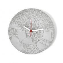 Ρολόι Τοίχου από Τσιμέντο Space & Time (Γκρι) - A Future Perfect