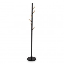 Καλόγερος Ρούχων Black Tree (Μέταλο/ Ξύλο) - Versa