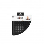 Γωνιακά Ράφια Τοίχου & Μπάνιου Cubiko Σετ των 2 (Μαύρο) - Umbra