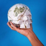 Kintsugi Skull Γλυπτό Κρανίο από Πορσελάνη Seletti