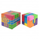 Ξύλινο Παιχνίδι Cubebot Medium Πολύχρωμο Areaware