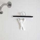 Καθαριστήρας Τζαμιών / Μπάνιου με Βάση Buddy Sure-Lock Squeegee (Λευκό) - Umbra