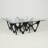 Τραπέζι Καφέ Butterfly (Γυαλί / Μαύρο) - Zanotta