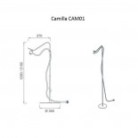 Ντους Εξωτερικού Χώρου Camilla CAM01 - CEA Design