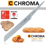Οδοντωτό Μαχαίρι Ψωμιού 21 εκ. Type 301 P06 by F.A. Porsche - Chroma 
