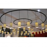 Κρεμαστό Φωτιστικό Οροφής LED Cirio Circular - Santa & Cole