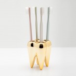 Θήκη / Βάση για Οδοντόβουρτσες GOLD TOOTH