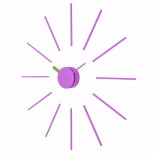 Ρολόι Τοίχου Urchin (Λιλά/Λαδί) - KLOX