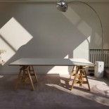Τραπέζι Εργασίας Leonardo (Φυσικό Ξύλο) - Zanotta
