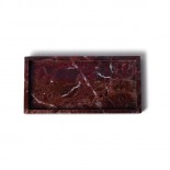 Μαρμάρινος Δίσκος 30 x 15 εκ. Rosso Levanto Κόκκινο