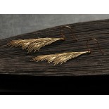Σκουλαρίκια Common Reed M (Χρυσό) - Moorigin