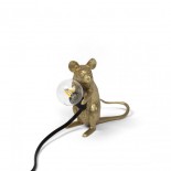 Φωτιστικό Mouse Sitting Mac-Gold Seletti 