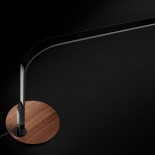 LIM360 Φωτιστικό Γραφείου LED (Μαύρο / Καρυδιά) - Pablo Designs